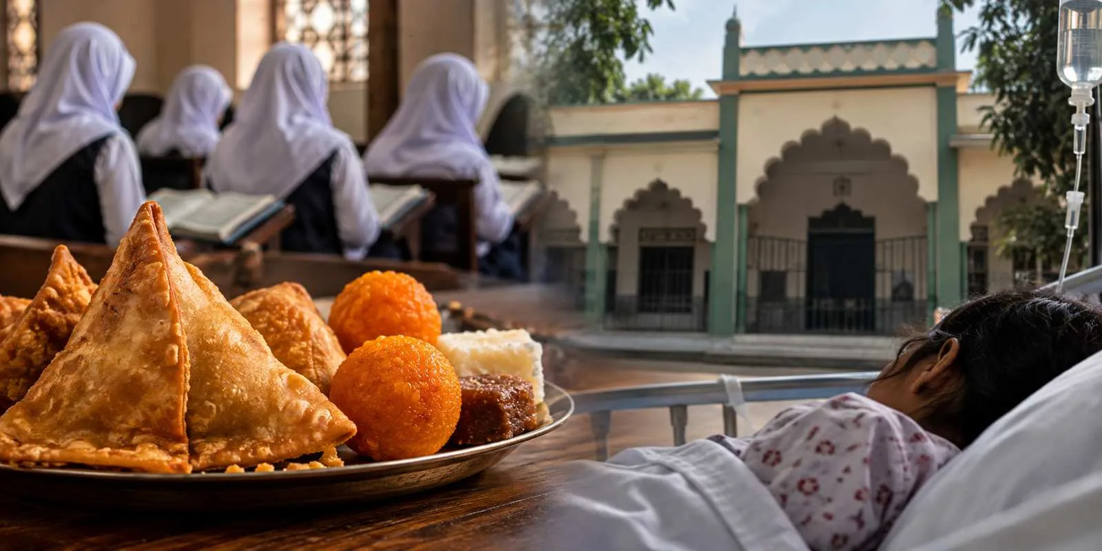 Bihar Madrasa Incident: Samosa and Sweets Leave Four Girls Ill in Supaul, 10-Year-Old Dies; Probe Underway