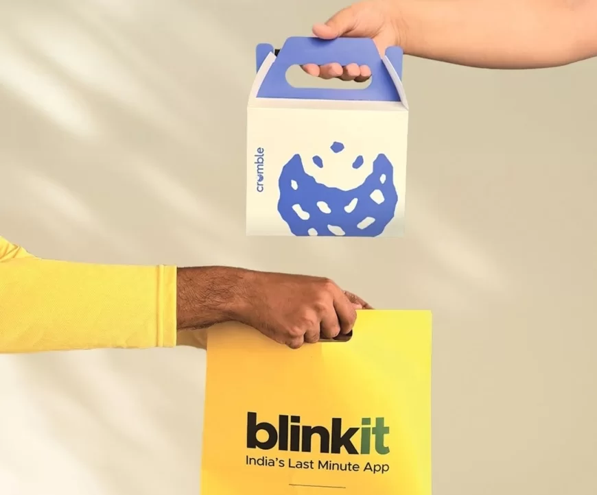 Blinkit Announces Partnership with Pakistani Brand Crumble for 10-Minute Cookie Delivery in India
