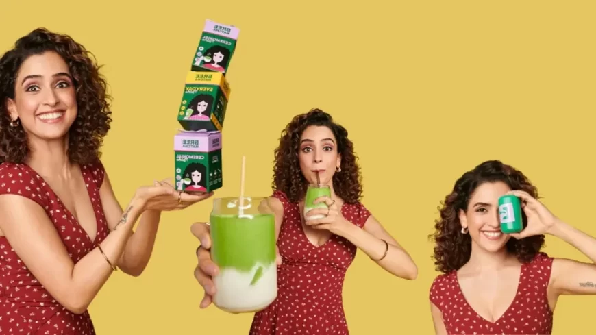 Sanya Malhotra Forays into Wellness Industry with Launch of Matcha Brand ‘Bree’ in Partnership with Essenzaa Nutrition