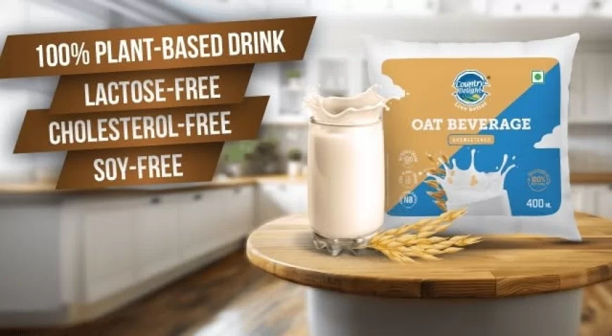 Country Delight Enters Plant-Based Market with New Oats Beverage Priced at ₹40