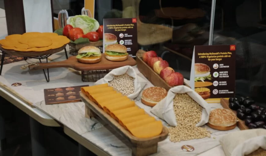 McDonald’s India Launches Protein Plus Range with 100% Veg Protein Slice: A Bold Move into the Health-Focused QSR Segment