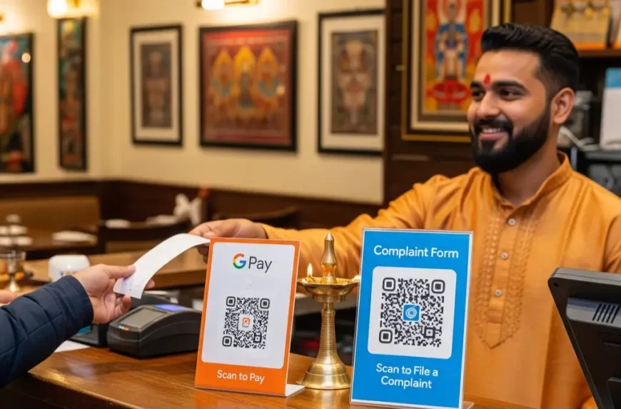 FSSAI Mandates QR Code Display at Eateries for Food Safety Complaints via App