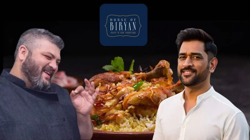 MS Dhoni Invests ₹40 Crore in House of Biryan to Take Personalised Biryani Global