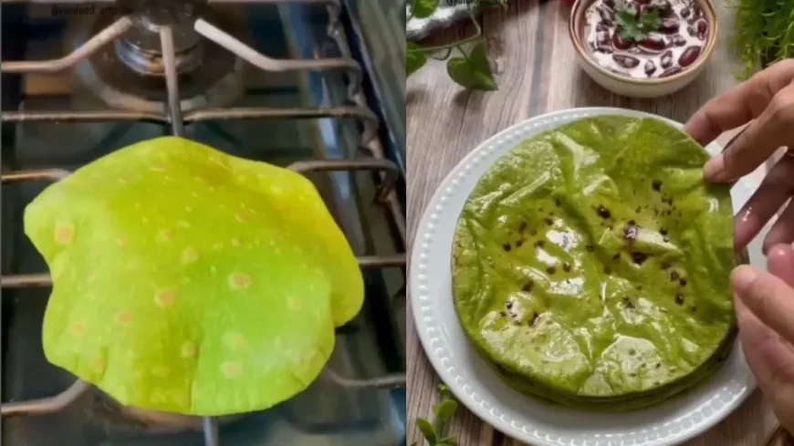 Palak Paneer Roti Recipe – Healthy & Protein-Rich Indian Flatbread