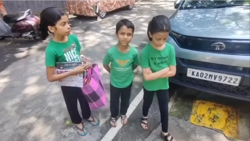 Bengaluru Kids Launch ‘Eco Wala’ to Replace Plastic with Eco-Friendly Paper Bags