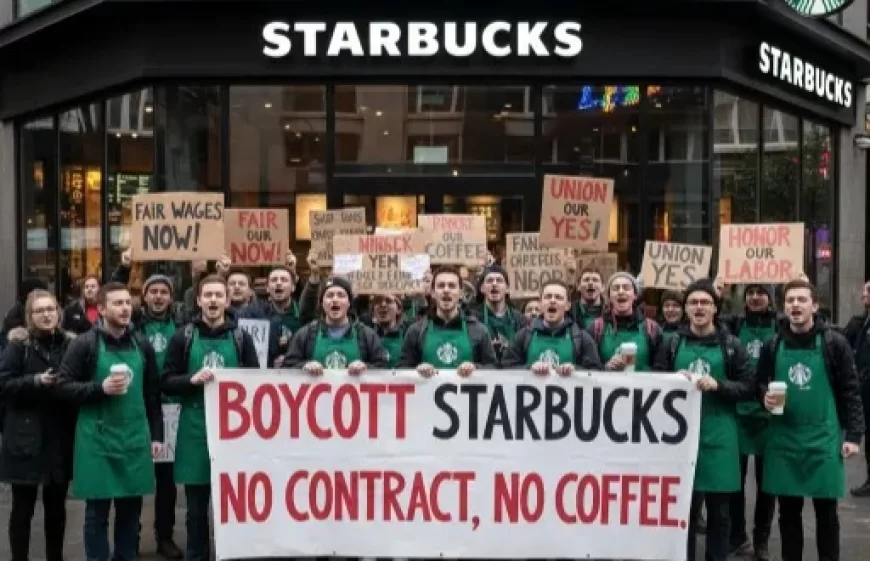 ‘No Contract, No Coffee’: Zohran Mamdani Backs Starbucks Barista Strike, Calls for Nationwide Boycott