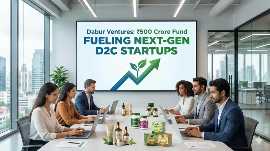 Dabur Ventures Launches ₹500 Crore Fund to Fuel Next-Gen D2C Startups in Health & Beauty