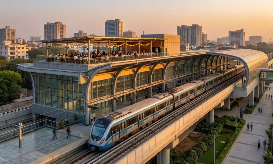 Ghaziabad RRTS Station to Get India’s First Rooftop Restaurant as NCRTC Rolls Out 18,500+ Sq m Commercial Plan