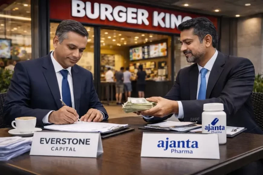Everstone Capital Exits Burger King India, Ajanta Pharma Family Office to Invest ₹800 Crore