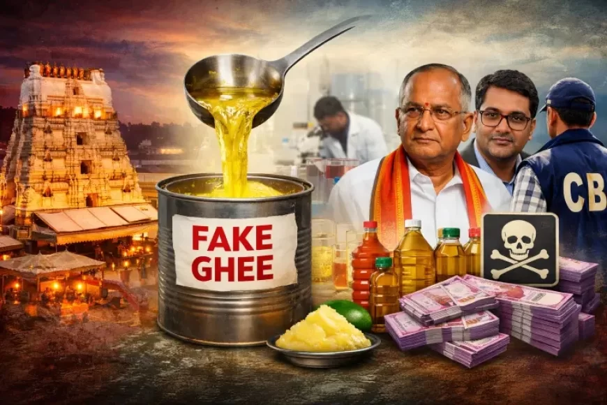 TTD Ghee Adulteration Scam: CBI Files Final Chargesheet in ₹250 Crore Tirumala Supply Fraud
