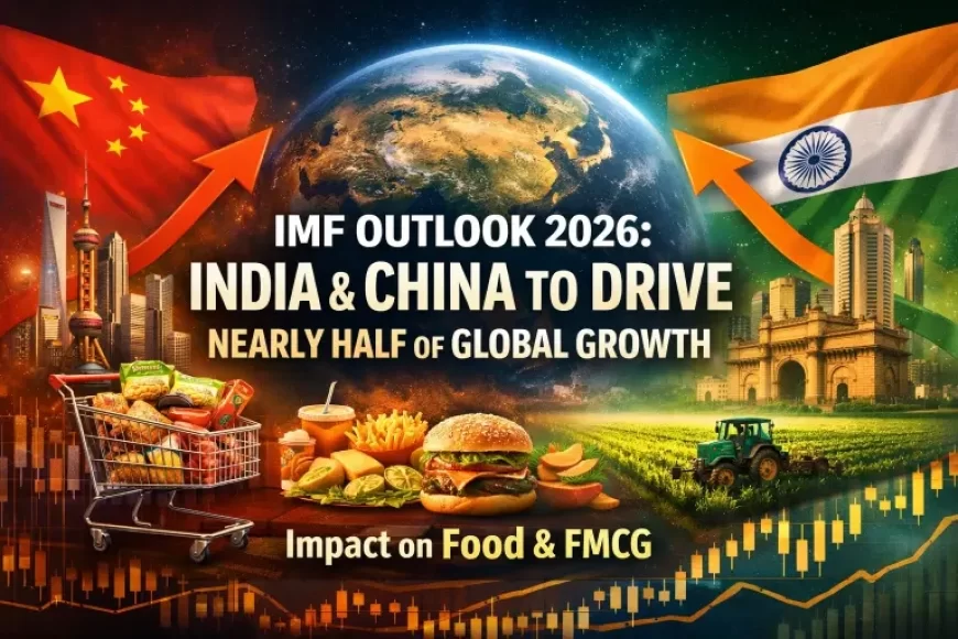 IMF Outlook 2026: India and China to Drive Nearly Half of Global Growth — What It Means for Food & FMCG