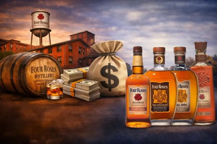 Kirin Sells Four Roses Bourbon to E. & J. Gallo in $775 Million Deal, Shifts Focus to Healthcare