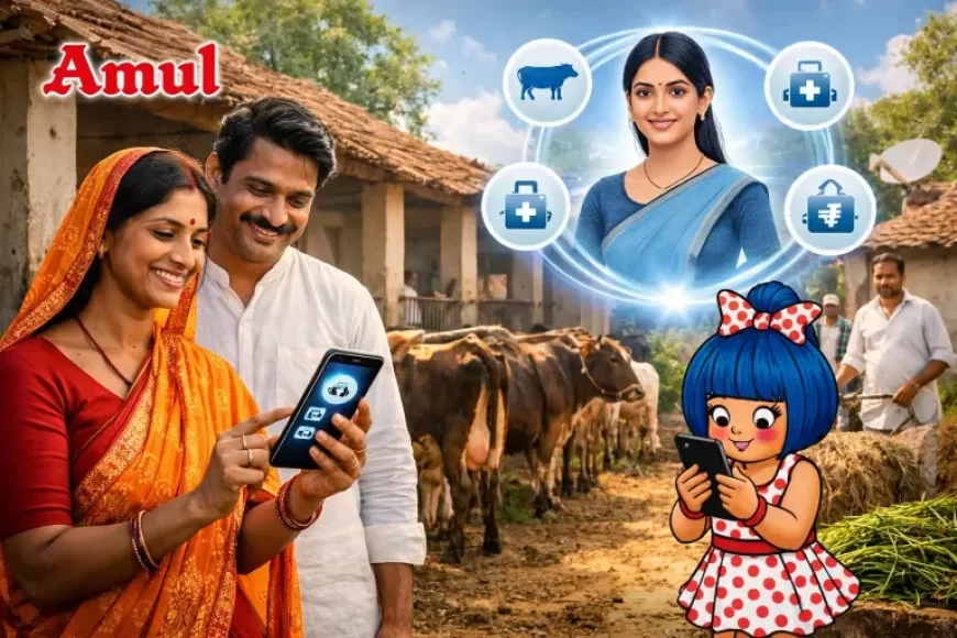 Amul Launches ‘Sarlaben’ AI Assistant to Help Dairy Farmers with Cattle Health, Feeding and Government Schemes