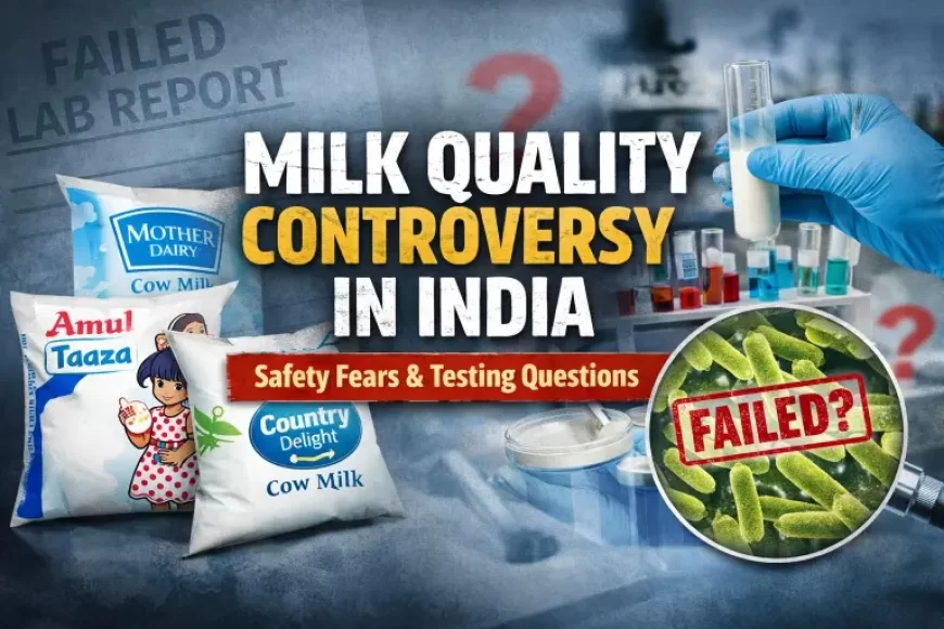 Milk Quality Crisis in India? Viral Test Reports on Amul, Mother Dairy and Country Delight Raise Serious Questions on Methodology