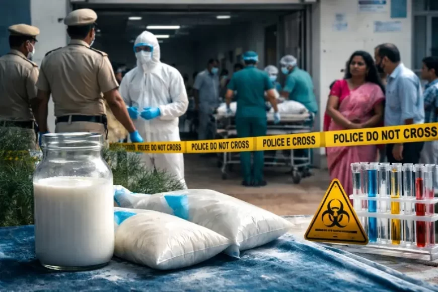 Rajamahendravaram Milk Poisoning Case: 4 Dead, Children Critical; Police Probe Private Dairy