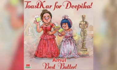 Amul celebrates Deepika Padukone's success as presenter for Oscars 2023