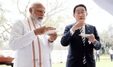 Food diplomacy at its best: PM Modi and Japanese PM Kishida bond over golgappas and more during their Delhi visit