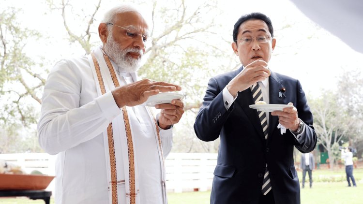 Food diplomacy at its best: PM Modi and Japanese PM Kishida bond over golgappas and more during their Delhi visit