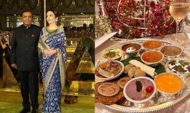 Get a glimpse of the NMACC launch event, where the menu featured food items served with Rs. 500 notes