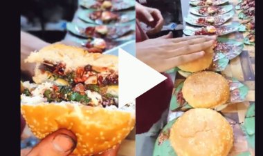 Street Vendor's Paan Burger Recipe Goes Viral, Netizens Left Bewildered