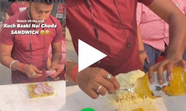 Viral Video:  'Baahubali' Sandwich That's Taking the Internet by Storm!