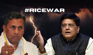 K.H. Muniyappa said Union minister Piyush Goyal's refuses to supply rice for Karnataka state scheme, cites 'low stock'