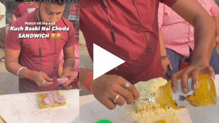 Viral Video:  'Baahubali' Sandwich That's Taking the Internet by Storm!