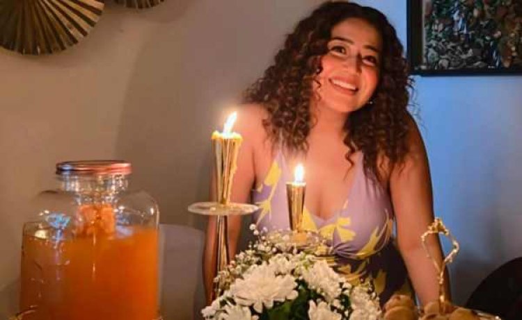 Neha Kakkar's Birthday Bash: A Captivating Candlelit Tea Party Filled with Fun and Delight - Check out the Pictures