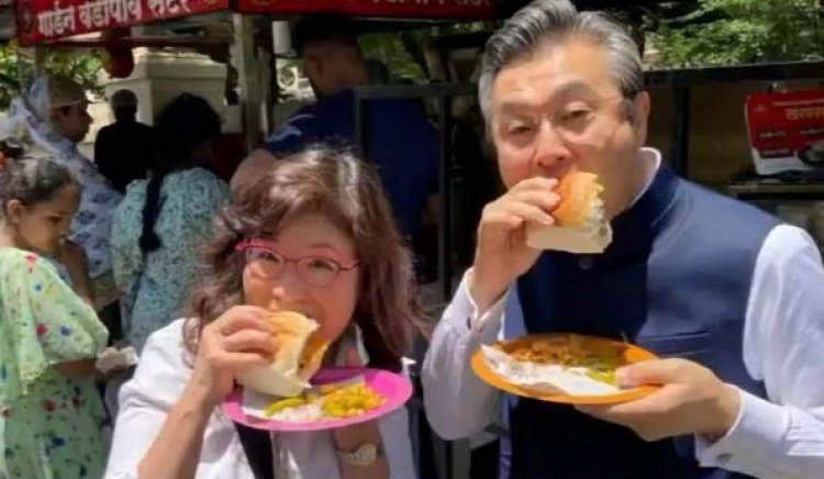 PM Modi responds to Japan Ambassador's video enjoying Pune's local food with his wife