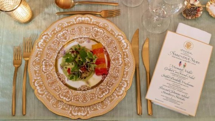 Unveiling the Exquisite Dinner Menu for PM Modi's White House Visit