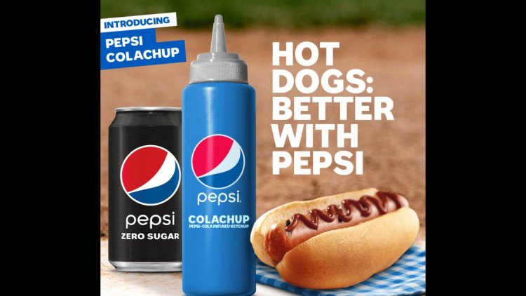 Colachup: Pepsi's Surprising Fusion - It's Ketchup with a Twist!