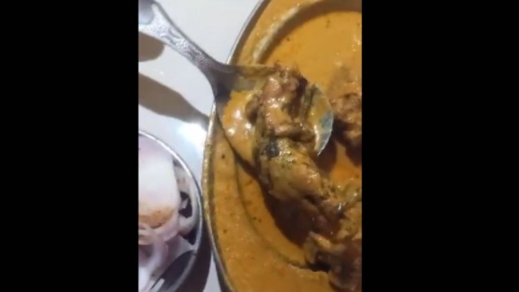 Ludhiana man shares video of dead rat in restaurant meal, people shocked