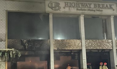 Major Fire at Kharghar's Highway Break Hotel : No Casualties, Electrical Fault Suspected