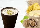 Banana Walnut Lassi Recipe | Healthy Lassi Recipe | Lassi Recipe For Fasting