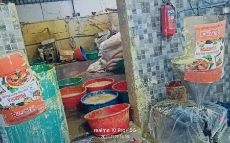 1,400 kg of Ginger-Garlic Paste Seized in Telangana; Licenses Suspended for Adulteration Concerns