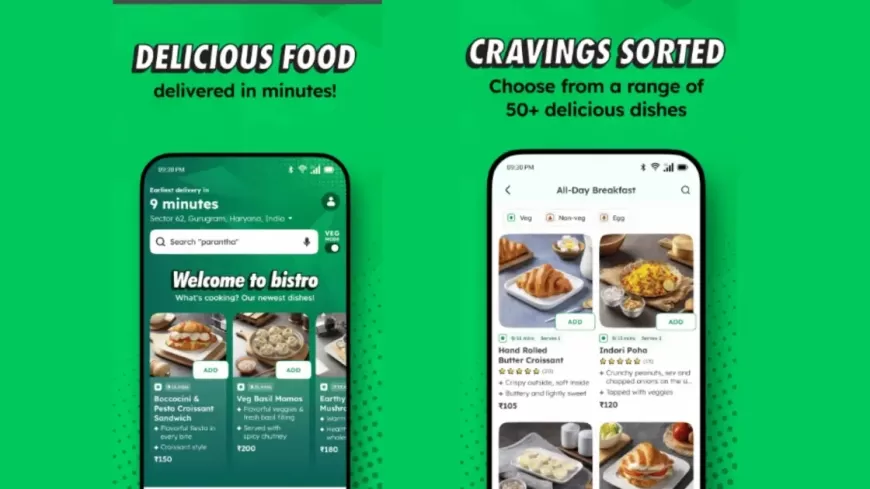 Blinkit Launches Bistro App: How It Stacks Up Against Zepto Café in the Quick Food Delivery Race