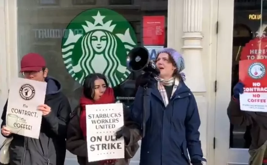 Starbucks Workers Expand Strike to More US Cities Amid Labor Disputes