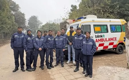Blinkit Launches 10-Minute Ambulance Service, Starting in Gurugram