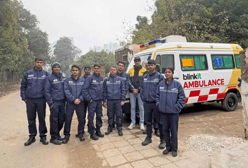 Blinkit Launches 10-Minute Ambulance Service, Starting in Gurugram