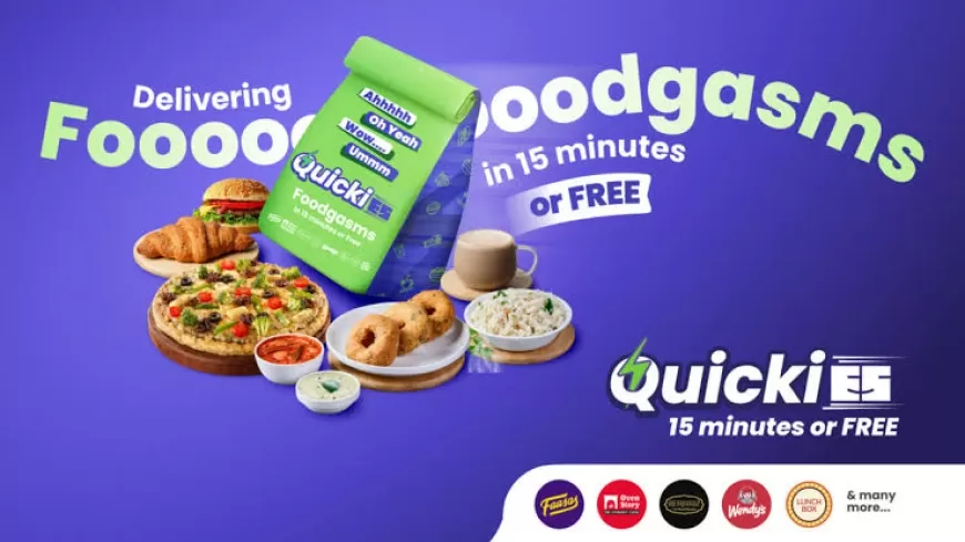 Rebel Foods Launches QuickiES: 15-Minute Delivery or Your Meal Is Free