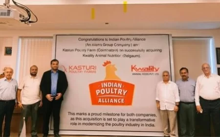 Indian Poultry Alliance Acquires Kwality Animal Feeds for Rs 300 Crore, Plans Rs 2000 Crore Expansion