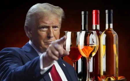 Donald Trump Warns of 200% Tariffs on European Wines and Champagnes Over Trade Dispute