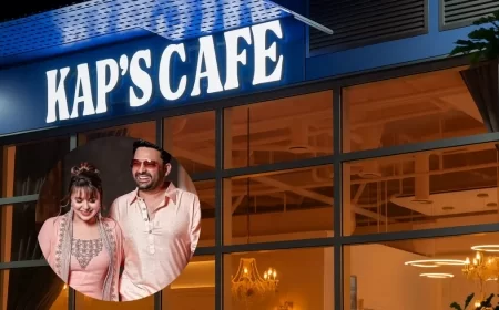 Kapil Sharma Launches The Kaps Cafe in Surrey, Canada: A Stylish Blend of Artisanal Bakes and Celebrity Charm