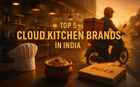 Top 5 Cloud Kitchen Brands in India in 2025 — And 5 Emerging Cloud Kitchen Brands to Watch