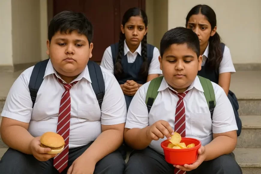 India Faces a Hidden Epidemic: 8 Out of 10 Kids Overweight in Many Indian Schools