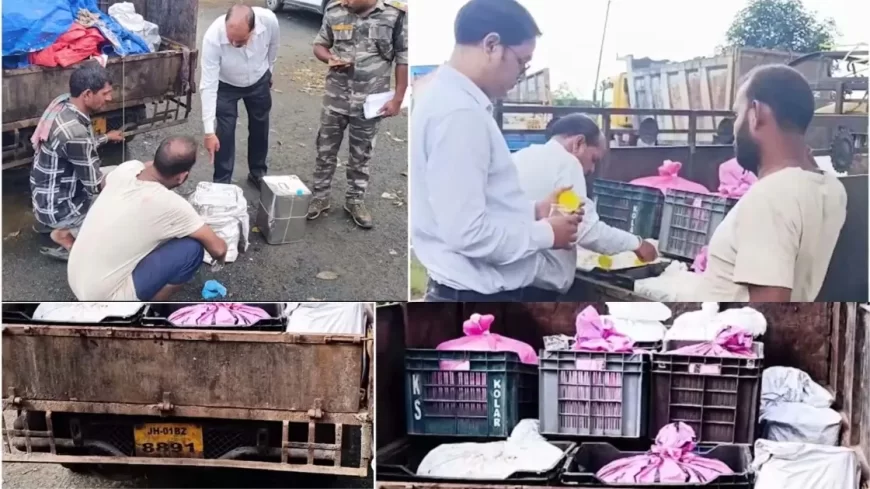 FSSAI Raids Vehicle in Ranchi; Seizes 560 Kg Adulterated Paneer, Ghee & Cream