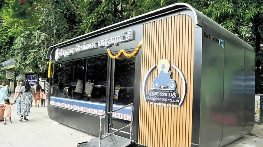 Zomato Closes Anna Nagar Resting Point as Chennai Corporation Opens New Lounge for Gig Workers; Activists Question Public Funding