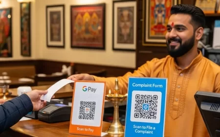 FSSAI Mandates QR Code Display at Eateries for Food Safety Complaints via App