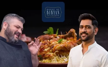 MS Dhoni Invests ₹40 Crore in House of Biryan to Take Personalised Biryani Global