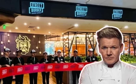 Gordon Ramsay Street Burger Opens First Outlet in India at Delhi Airport